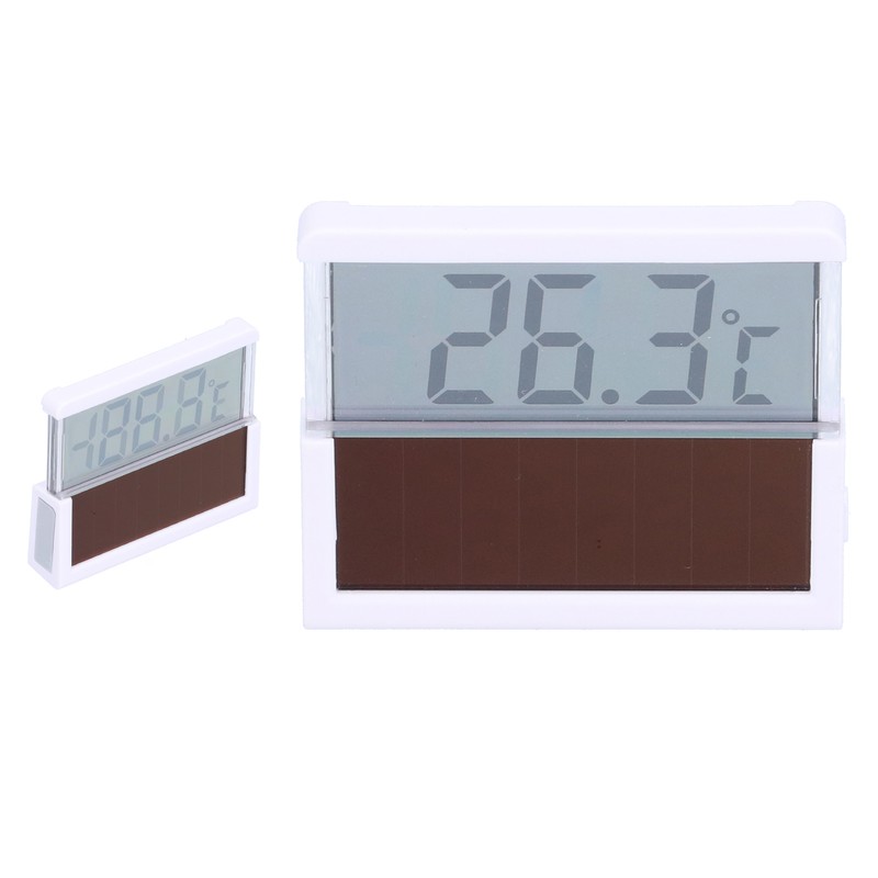 Fish Tank Solar Energy Thermometer LED Display Water Temperature Aquarium