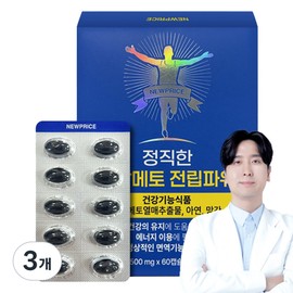 New Price Honest Saw Palmetto Whole Grain Power 30g, 3 units, 60 tablets / 뉴프라이스 정직한 쏘팔메토 전립파워 30g, 3개, 60정
