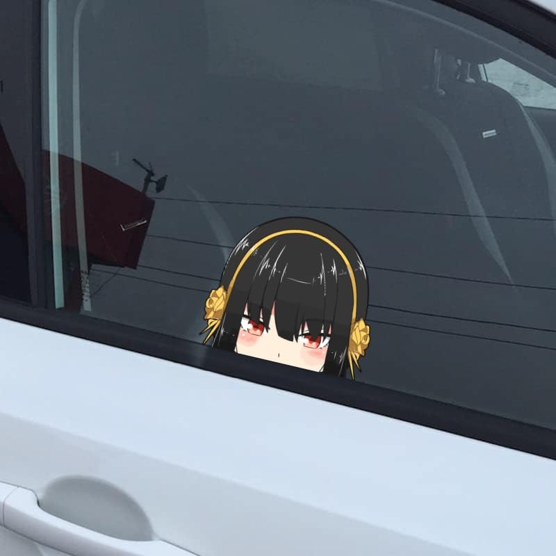 Pure Print Cut Anime Peeker Spy Family Forger Sticker -