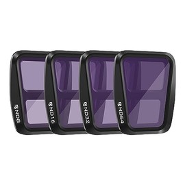 Freewell Standard Day 4Pack Filter Kit for Air 3 Solid ND, GimbalSafe Technology