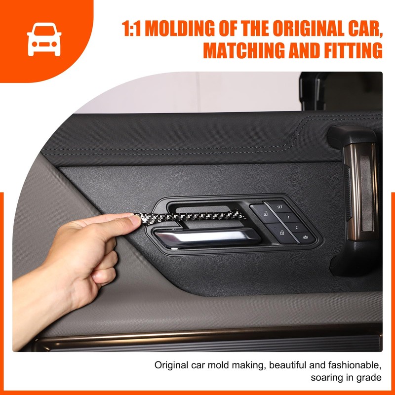 Suetlcoity for Hummer EV Accessories Inner Door Handle Bowl Panel
