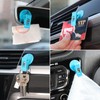 Car Suction Cup Clip Ticket Holder Car Bill Card Clamp