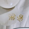 Women's Earrings, Hypoallergenic, Popular, Sterling Silver Silver Copper Cubic Zirconia,