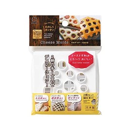 Kokubo Kokubo KK-522 Decorative Cheese Cutter Die, Mesh & Polka Dots
