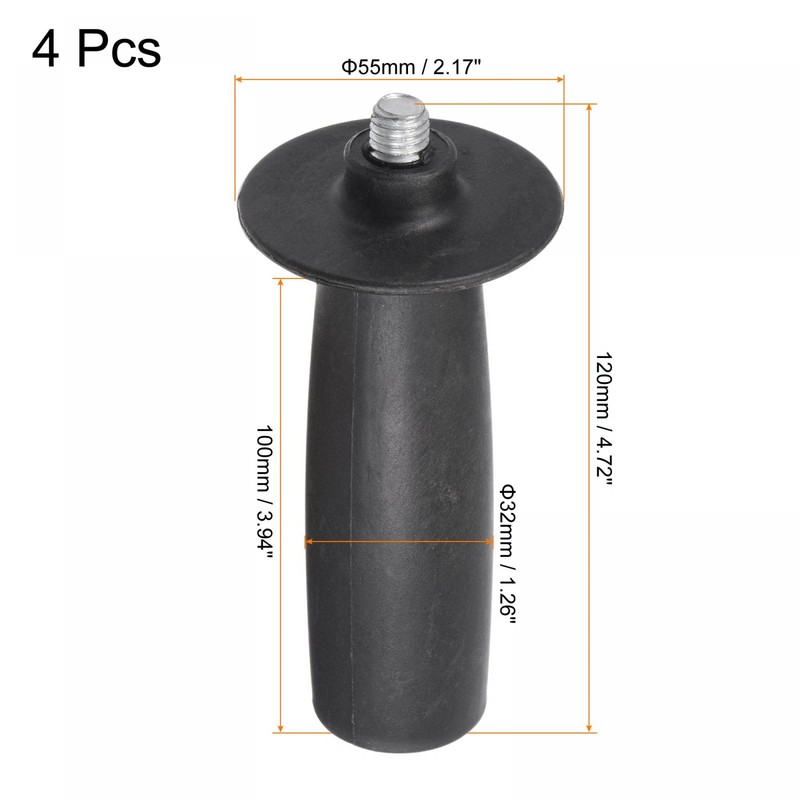sourcing map 10mm Thread Plastic Auxiliary Side Handle Tool for