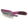 Slicker Brush With Ergonomic Hand Grip Dog Cat Pet Grooming
