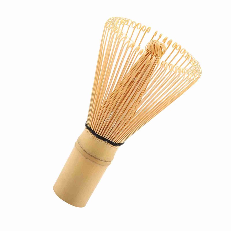 Natural Bamboo Tea Whisk Chasen Preparing Matcha Powder Brush Tool(64