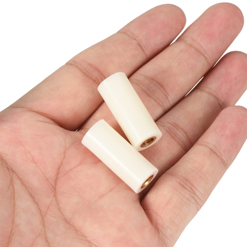 PATIKIL 11mm Dia Pool Cue Ferrules, 10 Pack Snooker Billiard
