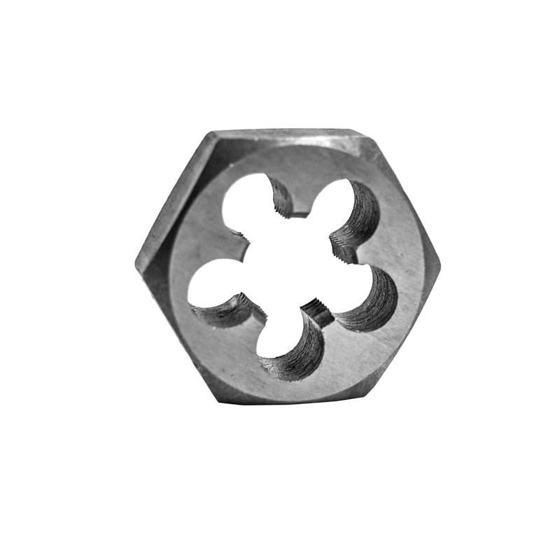 Century Drill & Tool 96209 Carbon Steel Die, 1/2-13NC