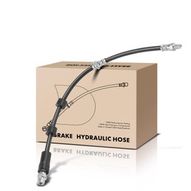 Frankberg 1 x Brake Hose Front Left or Right Compatible with X1 E84 2.0L 3.0L 2009-2015 Replacement # 34306787317