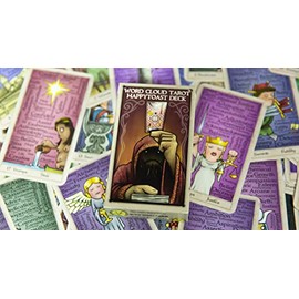 WordCloud Tarot - HappyToast Deck (Cardboard)