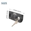 Kopinma Compression Latch/Lever Lock Heavy Duty Door Lock with 2