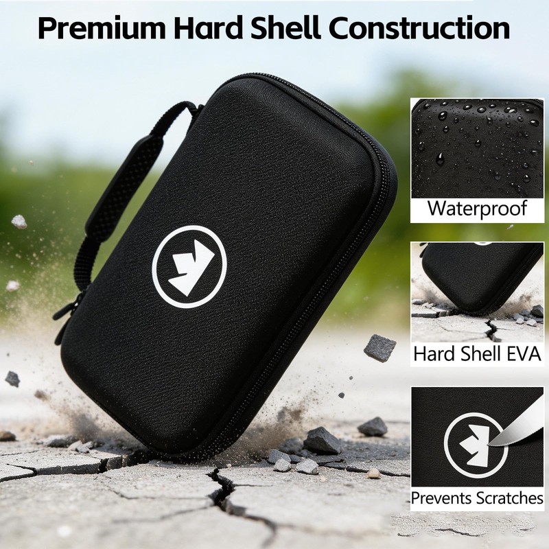 Craftsman Golf Glove Holder Case with Glove Shaper Portable Golf