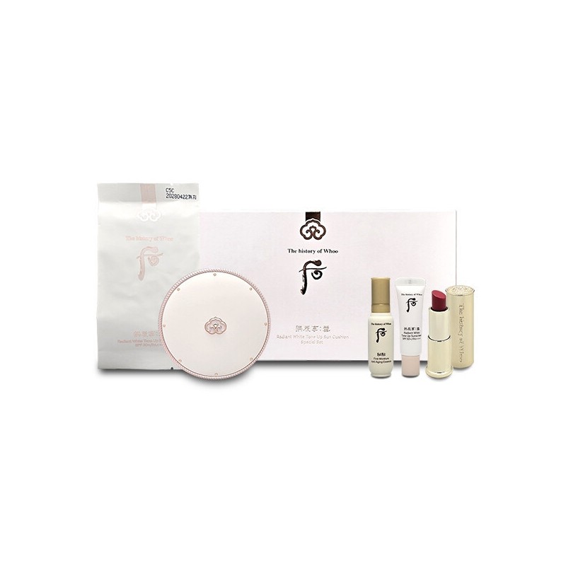 Hoo Gongjinhyang Seol Whitening Tone-up Sun Cushion Special Planning /