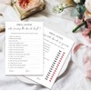 Minimalism Bridal Shower Game Cards, Wedding Shower Game Cards for