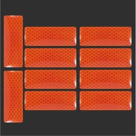 Truck motorcycle reflective sticker tape orange delivery service exterior advertising night driving tape light / 트럭 오토바이 반사 스티커 테이프 오렌지 배달대행 외부광고 야간운전 테잎 빛