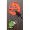 Handmade Die-Cuts JACK-O-LANTERN Mix(24pc)Hallo