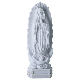 orenm Our Lady of Guadalupe Statue Figurine 8" H Virgen de Guadalupes Mary Figurine Statue Collection,Religious Catholic, Tabletop Home Office Decoration