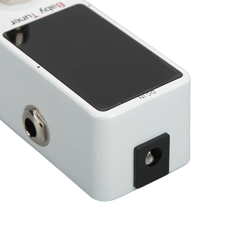 Mini Pedal Tuner Monoblock Chromatic Tuning Effect for Electric Guitar