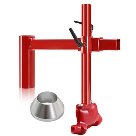 EXODIOS Manual Tire Changer Duck Head Adapter Kit with Duck Head Tire Changer Fit for Most Car Tires (with Silver Cone)