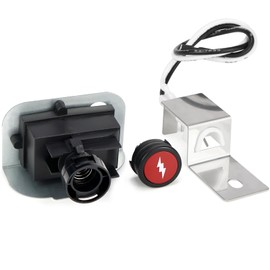 Electronic Igniter Kit Replacement for Weber Grill Q1200 Q220 80475 Gas Grill Replacement Ignition Kit with Front Burner Buttons