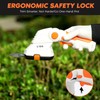LIGO 2-in-1 Cordless Grass Shear and Shrub Trimmer, 7.2V Lightweight