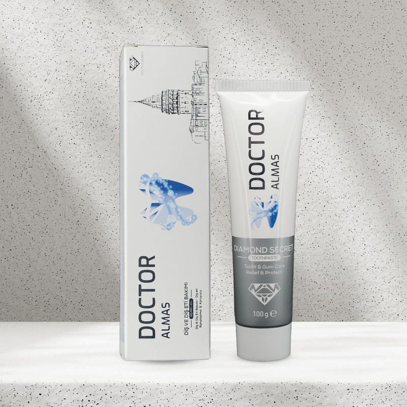 Doctor Almas Diamond Secret Naturally Whitening Toothpaste, Toothpaste for Sensitive