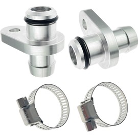 VCTGAM Crankcase Breather Repair Kit for 2001–2010 GM GMC Duramax 6.6L Diesel Engines, PCV Reroute Kit Included, CNC-Machined Aluminum,114020000