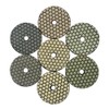 Konfor Marble Granite Diamond Polishing Pads 80mm 7pcs Set 50-3000#