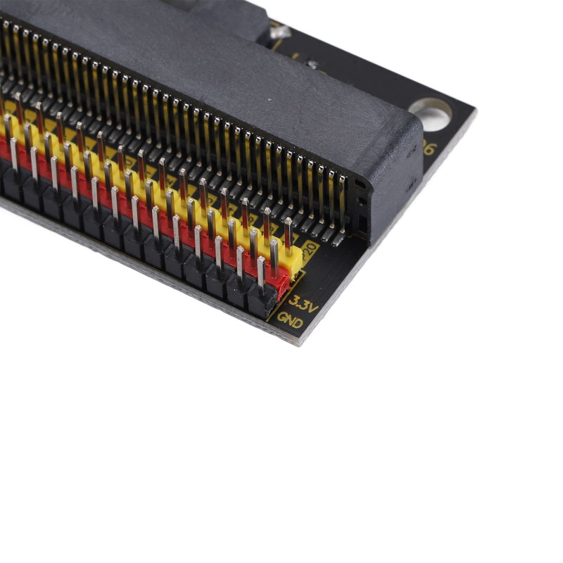 For Micro:bit IO Expansion Board Teaching Programming Horizontal Adapter Board