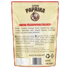 Hungarian Paprika from Szeged, Hungary (100g, Sweet) Mild Paprika Spice Powder, No Additives