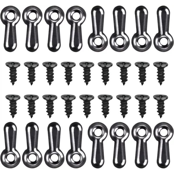 160 Pcs Metal Picture Frames Turn Button Fasteners Backing Clips