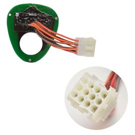 Boat Livewell Switch Panel 736-01160001 | 4 1/2 x 4 Inch Black