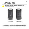 Ysbxitu Metal Car Key Case Protective Cover Fits for Cayenne