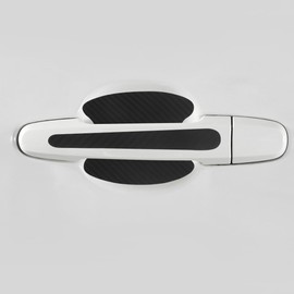 Artibetter Protector De Manija De Puerta para Coche 4 Hojas De Pegatinas Adhesivas Antiarañazos para Manijas Y Cuencos Película Protectora Flexible De 3.34X2.67In Instalación Sin Daños