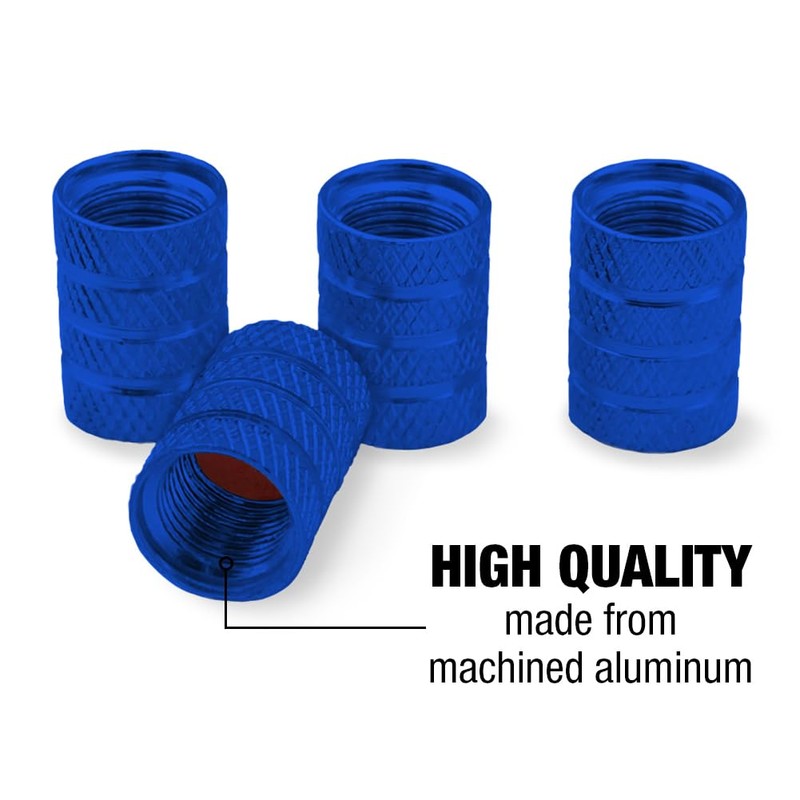 Grey Wolf Head Valve Stem Caps for Tire Rim Wheel