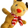 Christmas Beanie Pals Plush Soft Toys Eco-Friendly 100% Recycled (Reindeer)