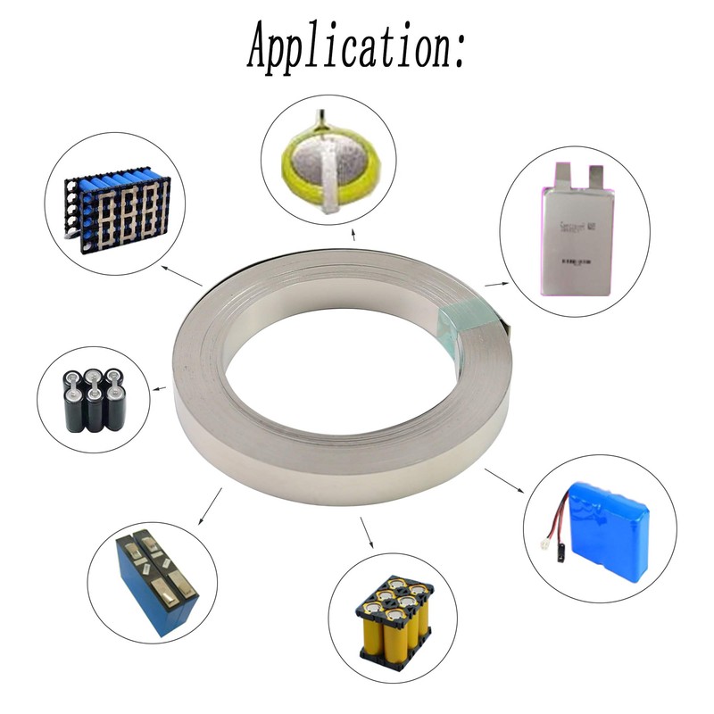 Nickel Strip 10m 0.15x8mm Nickel Tap for 18650 Cell Battery