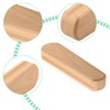 Beech Wood Clapper Cutter Sewing Tool Professional Wood Striker Heat