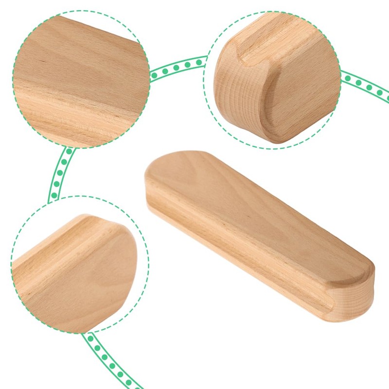 Beech Wood Clapper Cutter Sewing Tool Professional Wood Striker Heat