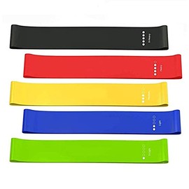 MyDear Bandas Elásticas Fitness Resistencia para Hombre Mujer, Cintas Musculación de Látex Natural con Bolsa Almacenamiento para Piernas Brazos Glúteos,Yoga,Gimnasio,Entrenamiento