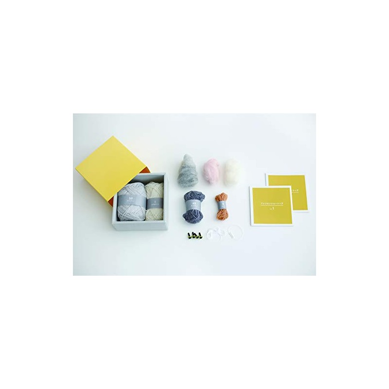 DARUMA 手芸キット trikotri kit 猫ぽんぽん アメリカンショートヘア 01-148F