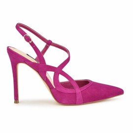 Nine West Women's Fresta Pump, Dark Pink 650, 6