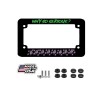 BLVD Haha Why So Serious Joker Motorcycle License Plate Frame
