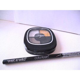 Wet n Wild Eyeshadow Palette - 4 Colors!  + Coloricon Black Eyeliner M07