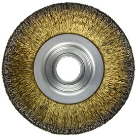 HiKOKI 0031-3852 Bevel Wire Brush, 4.9 inches (125 mm), For Disc Grinders, Outer Diameter 4.7 inches (120 mm), Rust Removal/Paint Stripping