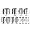 Round Dough Cutter, Set of 12, Stainless Steel, Mini Cutter,