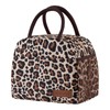 douyadady Lunch Bag Women/Men Lunch Box Women/Men (leopard)