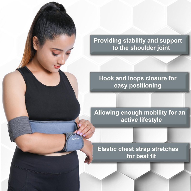 Toilet Shoulder Rest Arm Sling Shoulder Immobiliser Youth Shoulder Support
