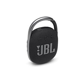 JBL JBLCLIP4BLK CLIP 4 Bluetooth Speaker, USB C Charging, IP67 Dustproof, Waterproof, Passive Radiator, Portable, 2021 Model, Black